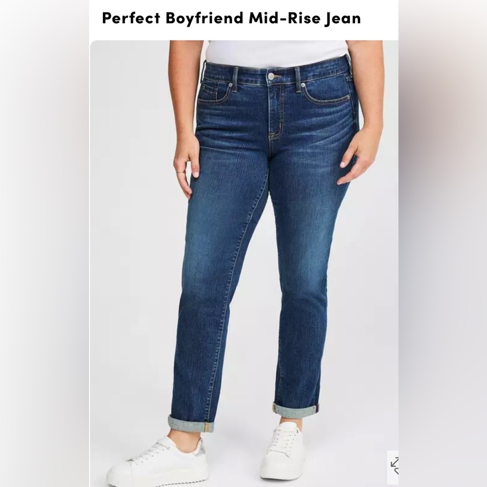 Perfect Boyfriend Mid-Rise Jean